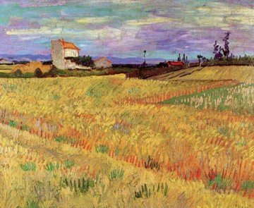 Vincent Van Gogh Painting - Campo de trigo Vincent van Gogh